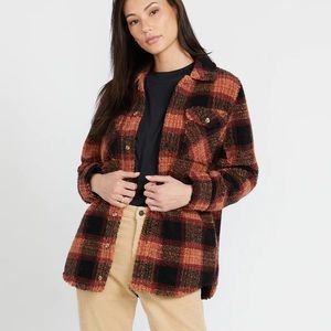 NEW without tag Volcom Sherpa Jacket